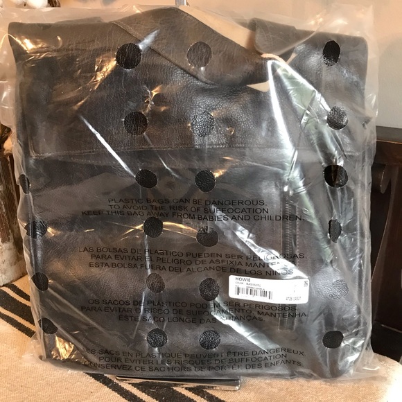 NWT Bed Stu Howie Leather Backpack Black Lux Rustic Retail $365 - Picture 15 of 16